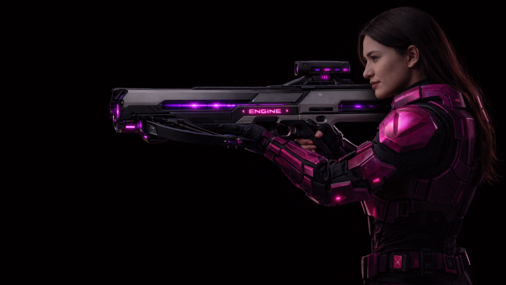 Onde todos reagem, ela apenas haje